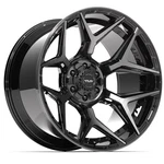 Set (4) 4PLAY 4P06 22X12 Gloss Black Wheels Fit Lug Ram Jeep Chevy Gmc Ford New. Price: $2560.00.