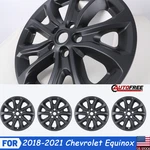 Matte Black Hubcaps 4PCS Wheel Covers For 2018-2021 Chevy Equinox OEM#84450624 New. Price: $80.99.