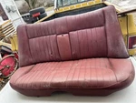 Jaguar XJ6 Rear Leather Seat Red Used. Price: $99.00.