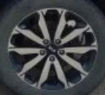 2017 Sportage Oe Wheel 18X7 5 V Spoke W/tpms Kia Used. Price: $239.40.