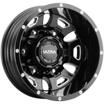 Ultra Hunter Dually Van Rear 16X6 6X205 -130.5MM Black/milled Wheel Rim 16" Inch New. Price: $351.99.