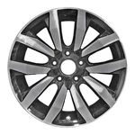Refurbished 17X7 Machined Black Wheel Fits 2014-2015 Honda Civic Coupe 560-63996 Remanufactured. Price: $222.96.