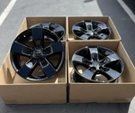 17 Dodge Ram 1500 Wheels Gloss Black Oem Rims Set (4) W/ Caps Spoke 2013-2024 New. Price: $800.00.
