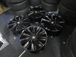 Bentley Continental Gtc Oem Factory 22" Wheels Rims Gloss Black 3SA601025AQ New. Price: $3750.00.