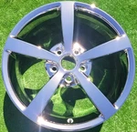Factory Chevrolet Corvette Chrome Wheel Front Gumby Gm Oem Q9V 18 5341 9597876 New. Price: $1079.10.