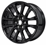 18" Chevrolet Traverse Wheel Rim Factory Oem ALYGV055 2024-2025 Gloss Black Remanufactured. Price: $395.00.