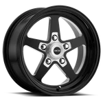 New 15X4 Vision 571 Sport Star Ii Black Milled 5X120.65 5X4.75 ET-19 Wheel Rim. Price: $148.04.