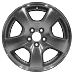 Refurbished 16X6.5 Machined Charcoal Wheel Fits 1998-2003 Subaru Forester Remanufactured. Price: $207.96.