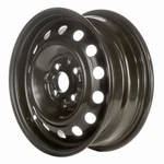64817 Reconditioned Oem 14X5.5 Black Steel Wheel Fits 1999-2003 Mazda Protege Remanufactured. Price: $78.00.