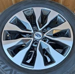 18" X 7" Machined Charcoal Factory Oem Alloy Wheel Rim 2023-2025 Subaru Outback Used. Price: $205.00.