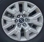 2022 Frontier Oe Wheel 17X7-1/2 6 Spoke Y Silver Nissan Used. Price: $270.30.
