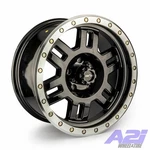 18" Vision 398 Manx Gloss Black Machined Lip 18X9 Wheel 5X5 (5X127) 18MM Rim New. Price: $279.45.