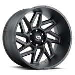 One 24X12 Vision 361 Spyder 8X6.5/8X165.1 -51 Black Wheel Rim 125.2 New. Price: $577.12.