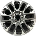 Toyota Machined Black Tundra Sequoia Original Wheel 20X8 2023-2025 Alloy 75276B Used. Price: $166.42.