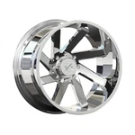 Arkon Off-road Lincoln 26X14 6X5.5 Hub -81 Offset Chrome Wheel Rim New. Price: $746.49.