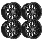 (SET-4) Dropstars 605SB 20X10 5X127/5X139.7 -19MM Black Wheels Rims Inch New. Price: $1264.80.