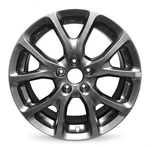 Genuine Oem Wheel For 2018 Jeep Cherokee 17 Inch Hyper Silver Alloy Rim Remanufactured. Price: $251.99.