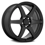 Motegi Racing MR143 CS6 Wheel 16X7 (40, 5X114.3, 72.56) Black Single Rim New. Price: $224.00.