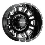 Ultra 003 Hunter Van Dually Rear 16X6 6X205 ET-130.5 Gloss Blk/ Milled/(qty 1) New. Price: $356.92.