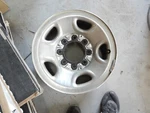 16X6.5IN Chevy Gmc 2500 3500 Factory Steel Wheel 8X6.5 1999-2006 Used. Price: $100.00.