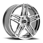 20" Motiv 440C Lunar Chrome 20X8.5 Wheel 5X4.5 5X120 Rim 40MM Lug New. Price: $353.44.