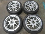Bbs Wiser RG211/RG213 Delmax 17X8J+38 Rear 17X9J+38 5X114.3 #2604J Used. Price: $1309.99.