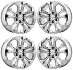 20" Chevy Silverado 1500 Bright Chrome Wheels Rims Factory Set 14090 Exchange New. Price: $849.00.