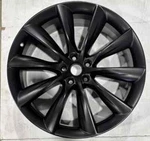 22X9 Front Tesla Model Turbine 2016-2021 Oem Wheel Rim 102724600B 97771 Black Remanufactured. Price: $471.50.