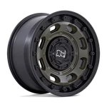 20X10 Black Rhino Atlas Olive Drab Green With Lip Wheel 5X5/5X5.5 (-18MM) New. Price: $292.50.