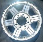 Dodge Ram 2500 3500 Srw Factory Oem 17" Polished Lug Alloy Wheel 17X8 Rim 2384 Used. Price: $249.00.