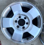 2004 - 2008 Ford F150 Spoke Wheel Machined Silver R17X7.5JX44 4L3Z1007GB Oem Used. Price: $59.75.