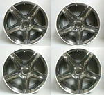 Genuine Set 4 Mercedes Gla X156 Vito V-class 19" Alloys Wheels Black Diamond Cut Remanufactured. Price: $1659.09.
