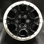 2021-2023 Ford Bronco 10388 Wheel 17X8.5 Painted Black Outer Ring N2DC1007C1A Used. Price: $292.46.