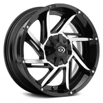 Vision 422 Prowler Wheel 18X9 (-12, 5X127, 83) Black Single Rim New. Price: $244.95.