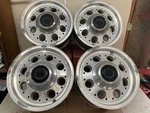 4 1989-93 Dodge 100 150 Truck Ramcharger Oem Aluminum Wheels 5X5.5 Bolt Circle Used. Price: $599.88.