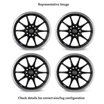 Enkei 409-670-12BK Set Of Black J10 16X7 Wheels 5X100 / 5X114.3 Bolt Pattern New. Price: $602.33.