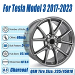 For 2017-2023 Tesla Model 18X8.5INCH Wheel Charcoal Rim Design 96276 New. Price: $165.00.
