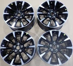 (4) Black Rims 05-14 Ford Mustang 19" X 8.5" Wheel BR3Z1007H Oem 560-03863B Used. Price: $900.50.