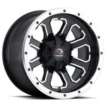 12X7 Vision Atv 548 Commander 4X136 2.5 Black Machined Wheels Rims SET(4) 110.5 New. Price: $432.40.