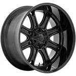 (1) 22X9 +1 Fuel 1PC Darkstar 5X5.5,5X150 Matte Black W/ Gloss Lip Wheel New. Price: $619.00.