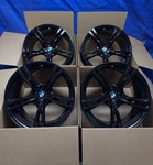 Oem Bmw F90 M5 Style 705M 19 Gloss Black Wheel Rim Set 2018-2022 Genuine Remanufactured. Price: $1350.00.