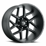 24" Vision 360 Sliver Satin Black 24X12 Wheel 5X5 (5X127) -51MM Rim New. Price: $577.12.