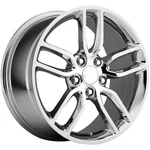 Factory Reproductions FR26 C7 Z51 19X8.5 5X4.75" +56MM Chrome Wheel Rim 19" Inch New. Price: $350.00.