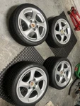 Porsche 911 996 Turbo Twist Wheels Used. Price: $2200.00.