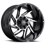 Vision Off-road Wheels 422 18X9 +12 Gloss Black Machined 6X139.7 6X5.5 (qty 1) New. Price: $259.00.