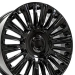 22X9 Black 4876 Wheels Set (4) Fits Cadillac Escalade Gmc Yukon Sierra New. Price: $1032.00.