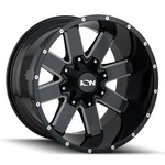 Ion Alloy 141 Rim 20X9 8X170 Offset Black W/milled Spokes (quantity 1) New. Price: $301.60.
