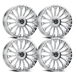 (SET-4) Dolce Roma 22X10.5 5X112 25MM Chrome Wheels Rims Inch New. Price: $2608.00.