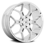 Asanti ABL-38 Monarch Truck Wheel 22X9.5 (38, 6X135, 87.1) Chrome Single Rim New. Price: $748.00.