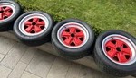 6+7X 16 Otto Fuchs Porsche - Model 911 930 Wheel Set Red Gebraucht. Price: $2545.88.